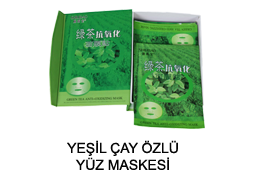 Shilibao Yeşilçay Özlü Yüz Maskesi